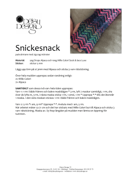 Snickesnack - Deisy Design – en garnaffär i Göteborg