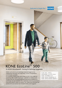 KONE EcoLine™ 500