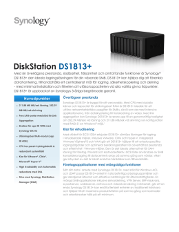 DiskStation DS1813+