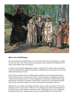 Björn och urbefolkningar