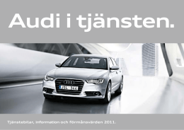 Audi i tjänsten