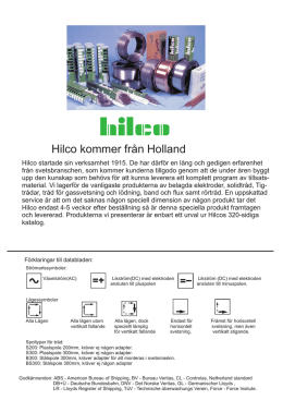 Produktkatalog Hilco
