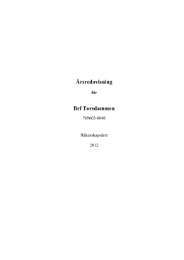 Årsredovisning 2012 (PDF)
