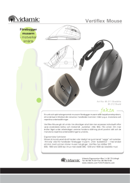 VertiFlex Mouse PDF - Vidamic Ergonomics