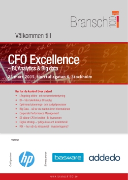 CFO Excellence - Bransch100.se