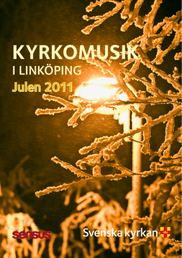 KYRKOMUSIK - Svenska kyrkan Linköping