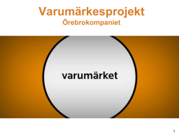 Visionspyramid - Örebrokompaniet