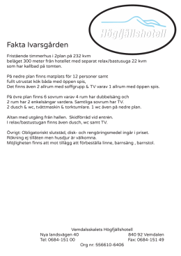 Fakta Ivarsgården