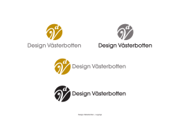 Design Västerbotten – Logotyp
