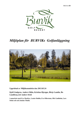 den här länken - Burvik Golf Resort