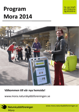 Program Mora 2014 Välkommen till vår nya hemsida!