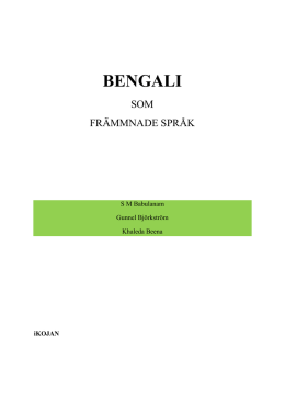 bengali främmande språk