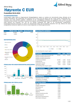 Høyrente C EUR - BNP Paribas Investment Partners