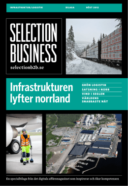 Infrastrukturen lyfter norrland