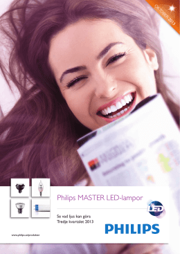 Philips MASTER LED-lampor