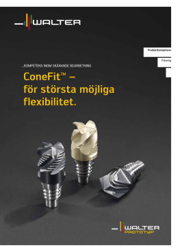 ConeFit™ — för största möjliga flexibilitet.