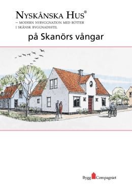 Bofakta Nyskånska Hus på Skanörs Vångar