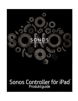 Sonos Controller för iPad