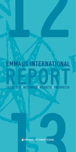 EMMAUS INTERNATIONAL - Emmaüs International