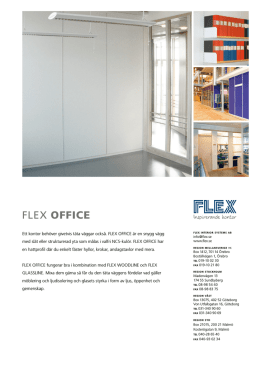 FLEX OFFICE - FLEX Interior Systems