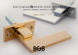 Untitled - B&B Sweden, Bäccman & Berglund