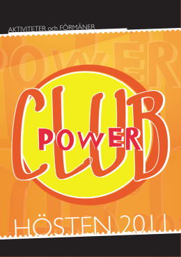 HÖSTEN 2011 - Power Club