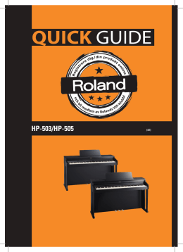 HP-503 Svensk Quick Guide