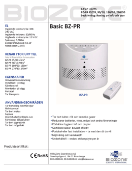 Basic BZ-PR - Biozone.se