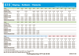 515 Köping - Kolbäck - Västerås