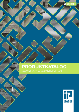 PRODUKTKATALOG - Industriprodukter i Örebro AB