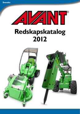 Redskapskatalog 2012, Svensk Komplett