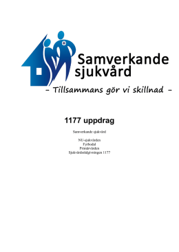 1177 uppdrag - Samverkandesjukvard.se