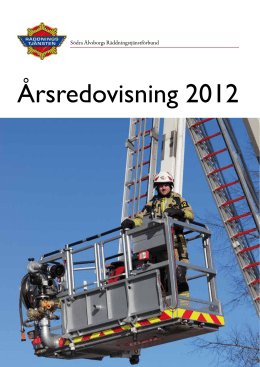 Årsredovisning 2012 - Södra Älvsborgs Räddningstjänstförbund