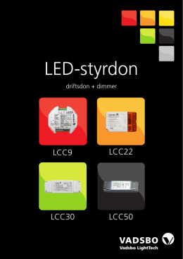 LED-styrdon - Elkatalogen.se