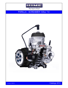 PARILLA - SCREAMER 125cc `14