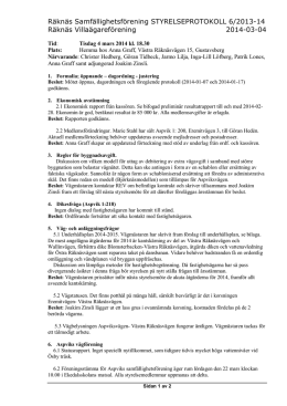 styr 6 2013-14.pdf - Räknäs Väg & villaförening