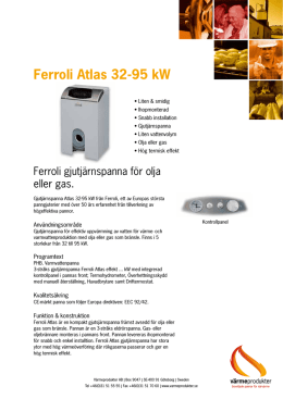 Ferroli Atlas 32-95 kW