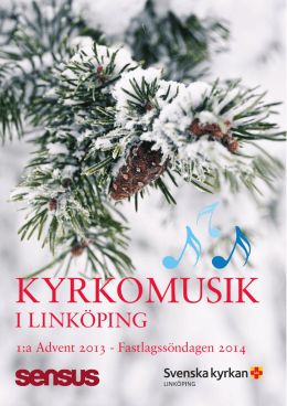 KYRKOMUSIK - Svenska kyrkan Linköping