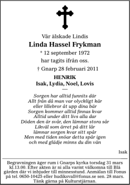 Linda Hassel Frykman