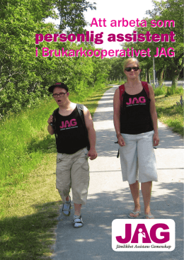 broschyren - Brukarkooperativet JAG
