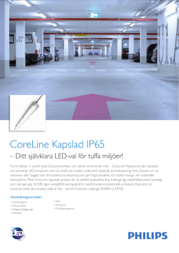 CoreLine Kapslad IP65