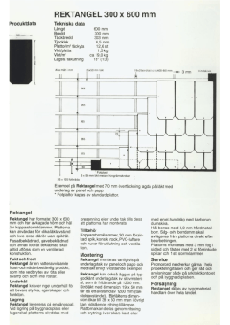 HEKTANGEL 300 X 600 mm