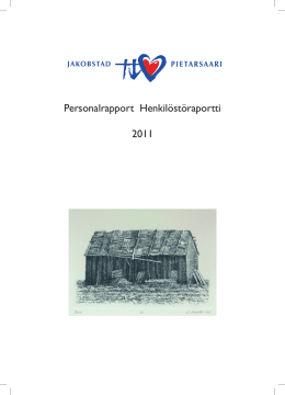 2011 Personalrapport Henkilöstöraportti