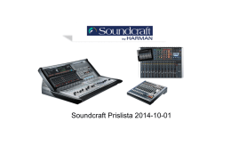 Soundcraft Prislista 2014-10-01