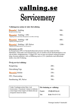 Servicemeny - vallning.se