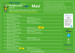 Lilla Klubbtouren Maxi Hösten 2014 (pdf)