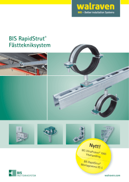 BIS RapidStrut ® Broschyr