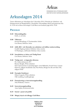 2014-12-09 Arkusdagen 2014 Program.pdf