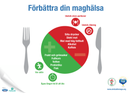 F&ouml;rb&auml;ttra din magh&auml;lsa