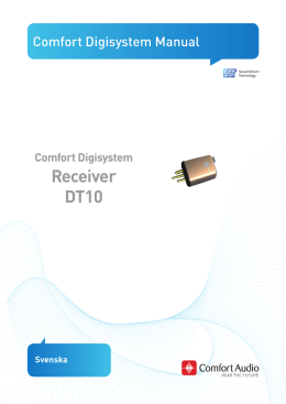 Receiver DT10 - Comfort Audio